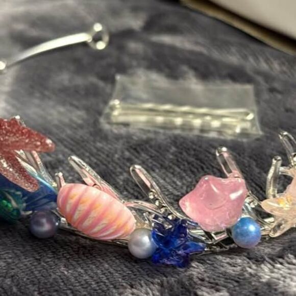 Tiara Seashell Headband, NEW - Picture 1 of 3